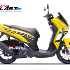 Decal Stiker Yamaha Lexi 125 YELLOW ANNIVERSARY 30th
